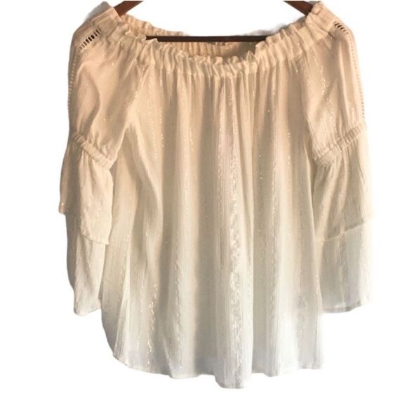 Women’s NWT Kut from the Kloth Cream Blouse - Picture 1 of 5